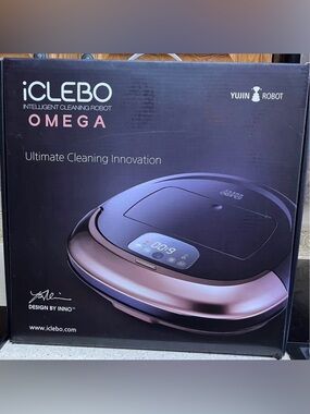 iClebo Smart Turbo Robot Vacuum Cleaner YCR-M07-10 -OMEGA GOLD Tested